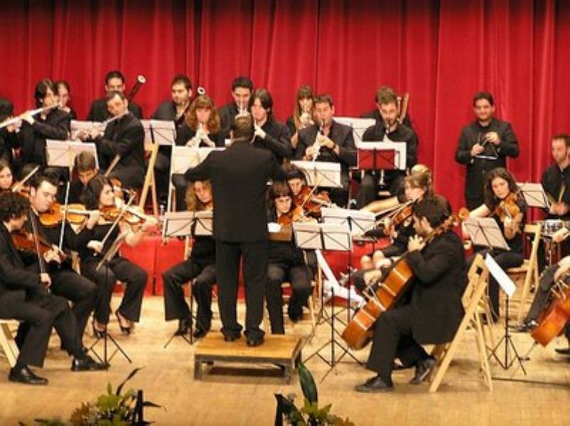 Concierto de la Orquesta de Cmara de Siero en el Cervantes de Fez