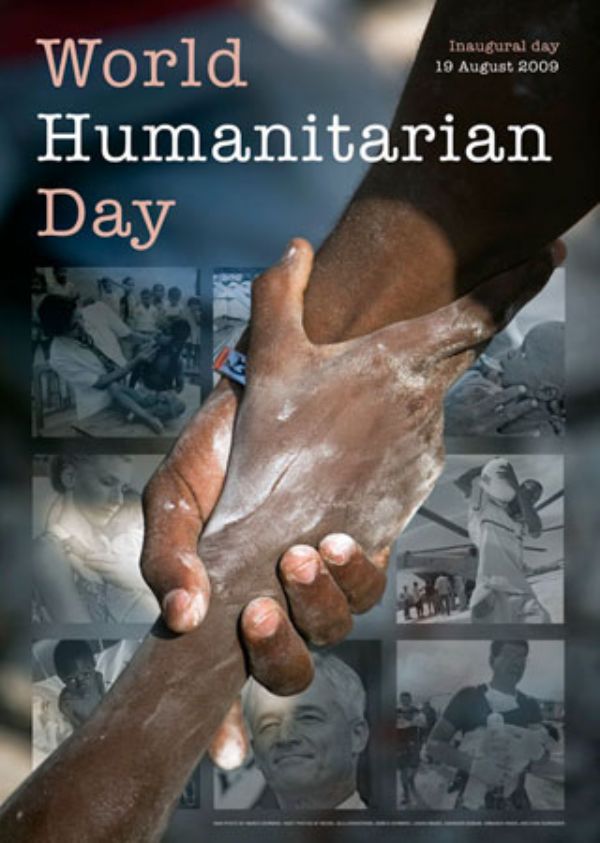 Hoy 19 de agosto, se celebra el primer Da Mundial Humanitario