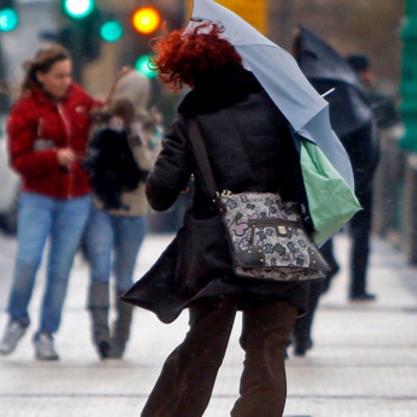 Veinte provincias, en alerta por lluvia, viento, olas y nieve