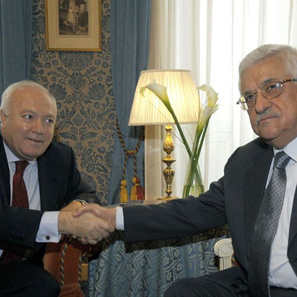 Espaa expresa su apoyo a Abbas por la situacin en Gaza