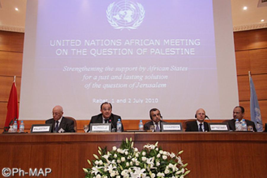 Abierta en Rabat la Reunión de la ONU sobre la cuestión palestina para África