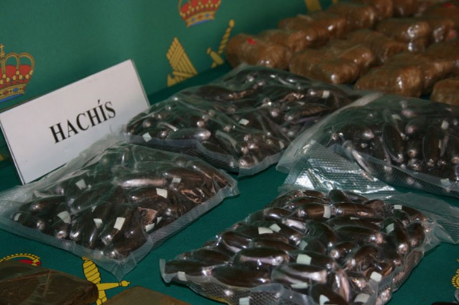 Cerca de 130 kilos de chira confiscados en Bab Sebta en dos das