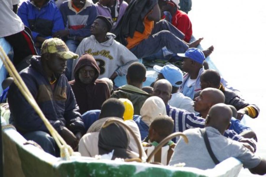 La Marina marroqu intercepta 72 emigrantes subsaharianos que se dirigan a Espaa