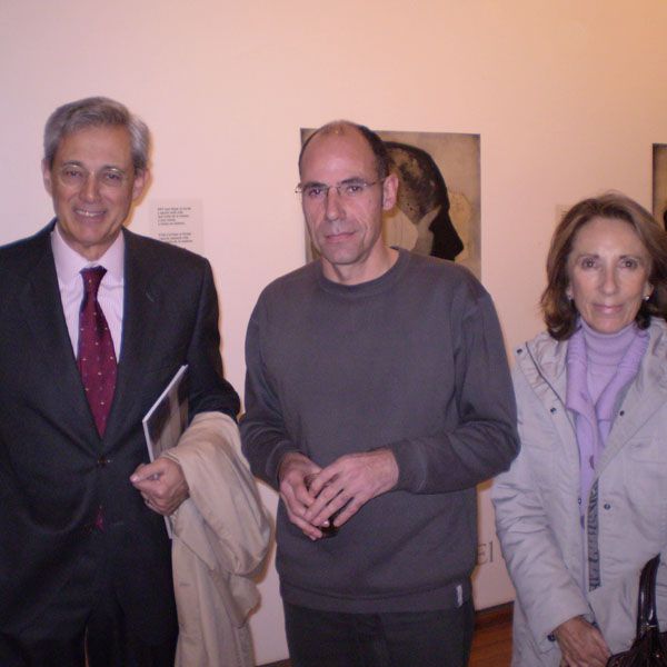 El pintor cataln Jordi Isern expone en el Instituto Cervantes de Tetun