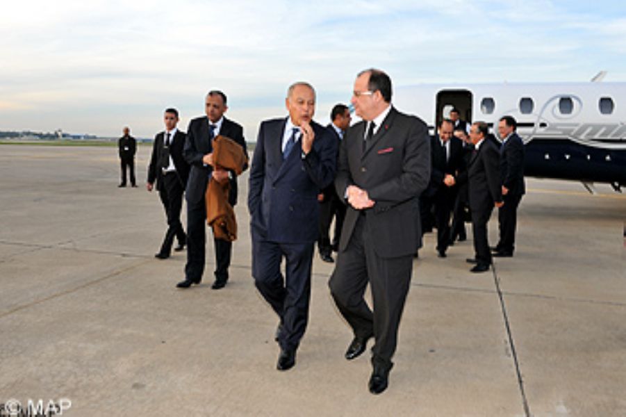 El ministro egipcio de Asuntos Exteriores llega a Marruecos