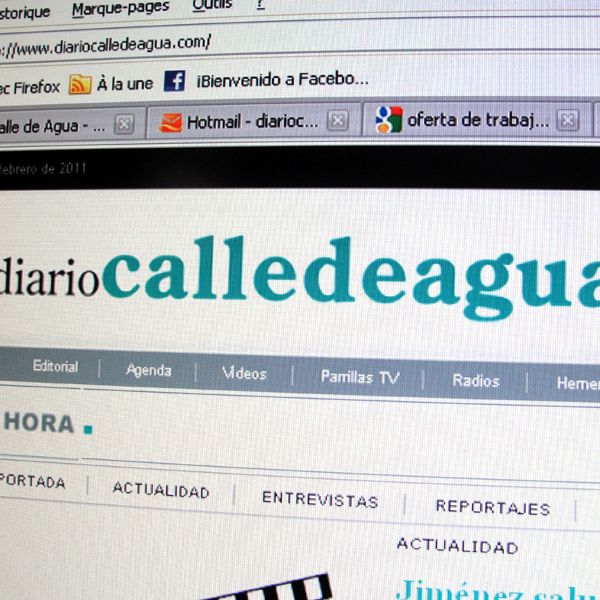 Se busca dos redactores para el Diario 'Calledeagua'