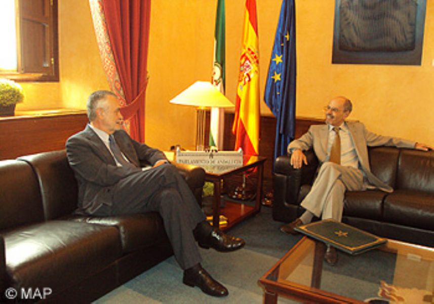 El presidente de la Junta apoya las relaciones entre Andalucía y Marruecos