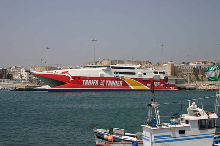 Detenidas dos personas cuando intentaban pasar 1.190 kilos de hachís por el puerto de Tarifa
