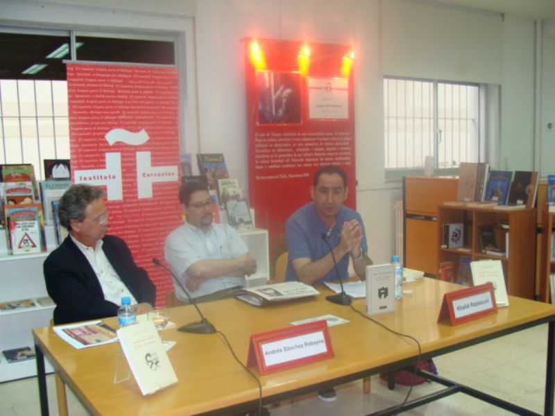 Encuentro poético con Andrés Sánchez Robayna y Khalid Raissouni