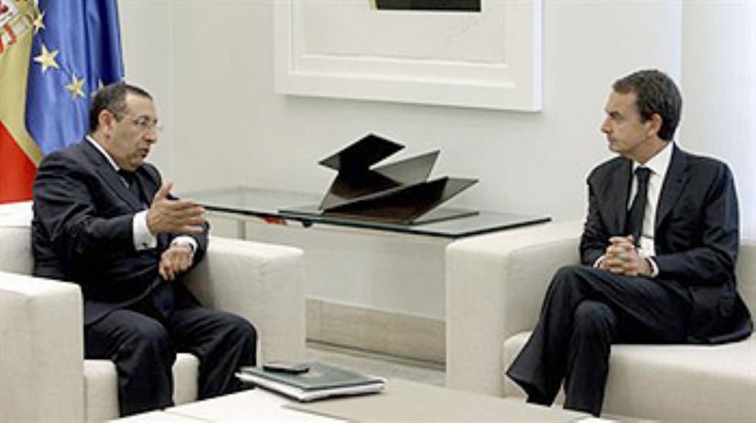 Zapatero recibe al nuevo secretario general de la Unin para el Mediterrneo, Youssef Amrani