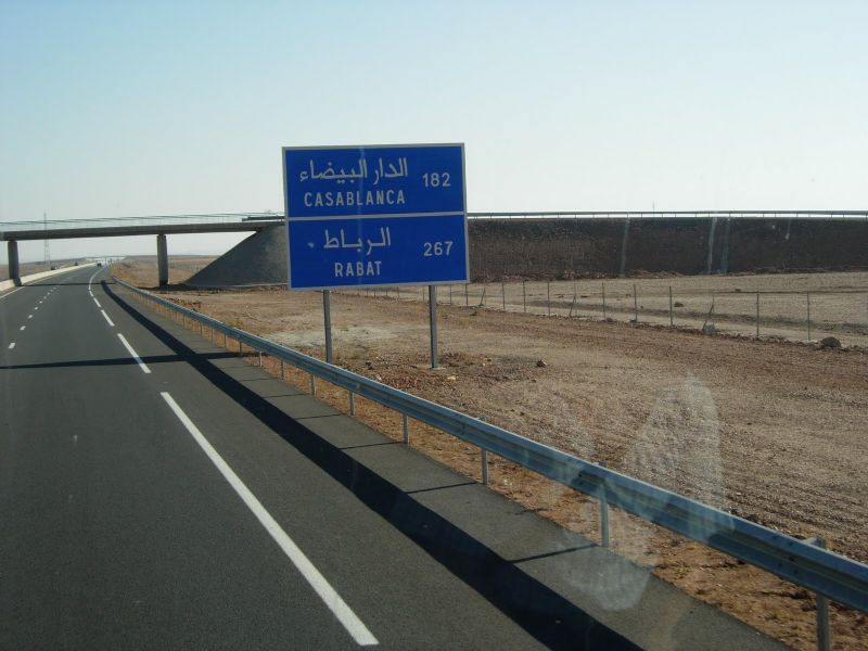 Puesta en servicio de los tramos de autopista ampliados en la ruta Rabat-Casablanca