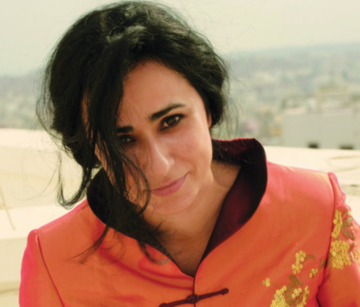 La cineasta marroquí Leila Kilani en el festival de San Sebastian