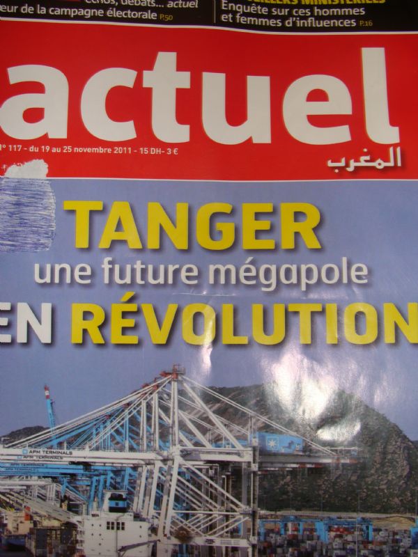 La revista 'Actuel' dedica un nmero monogrfico a Tnger