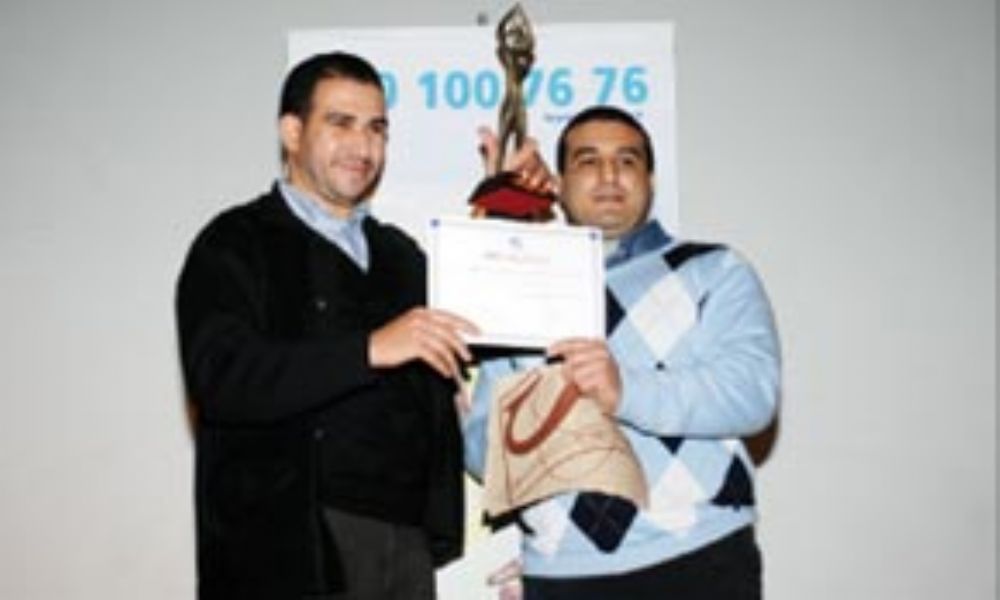 Mourad El Kartoumi recibe el premio de Integridad 2011