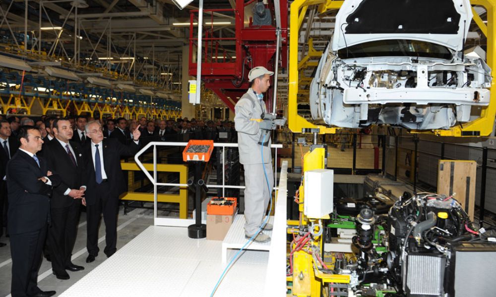 Inauguracin de la fbrica Renault-Nissan Tnger
