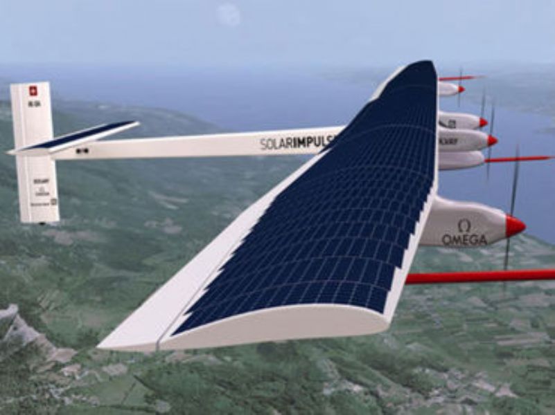 El primer avión solar viajará a Marruecos