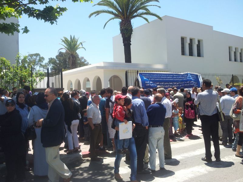 Padres de estudiantes marroquíes piden la homologación del bachillerato español