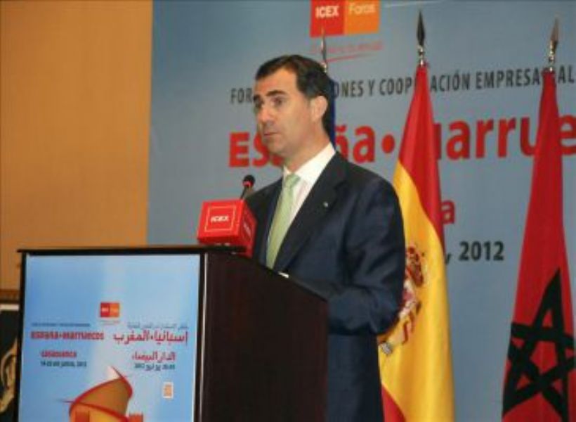 El Príncipe inaugura el Foro de Inversiones y Cooperación empresarial España-Marruecos