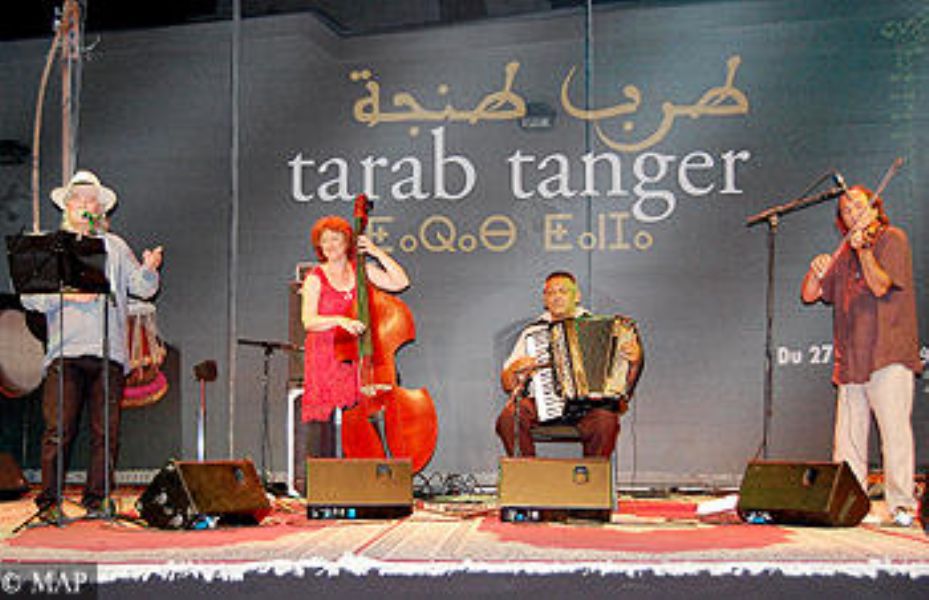 El guitarrista Gerardo Nuñez y la bailaora flamenca, Carmen Cortés, en el Festival Tarab Tánger