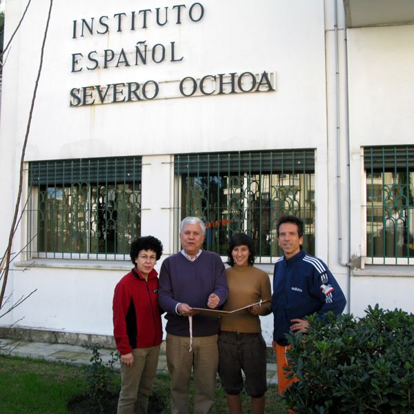 Una alumna del Instituto Severo Ochoa de Tánger, en la Ruta Quetzal 2009