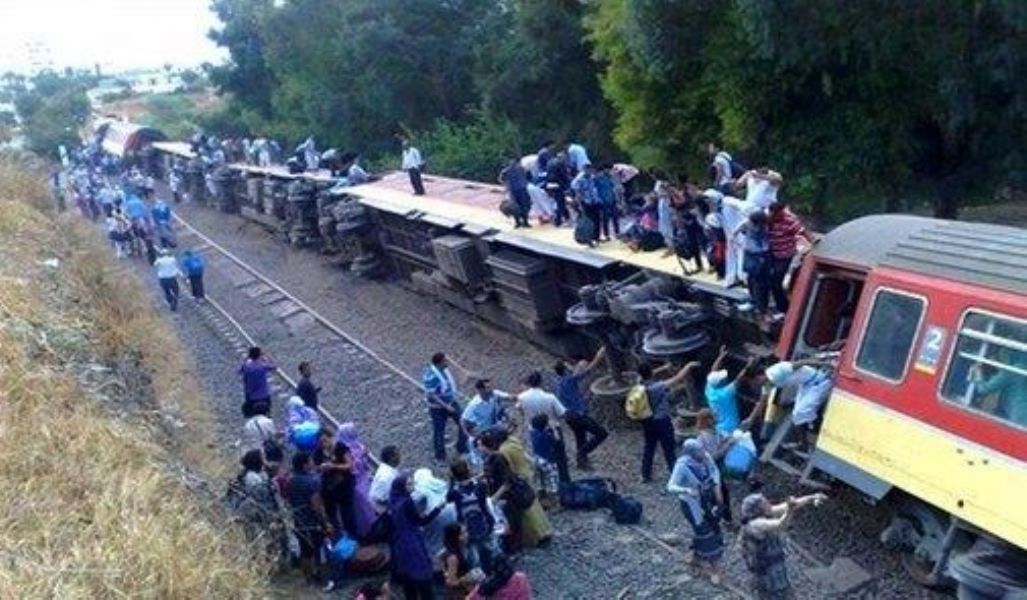Al menos 46 personas resultan heridas tras descarrilar un tren en Fez