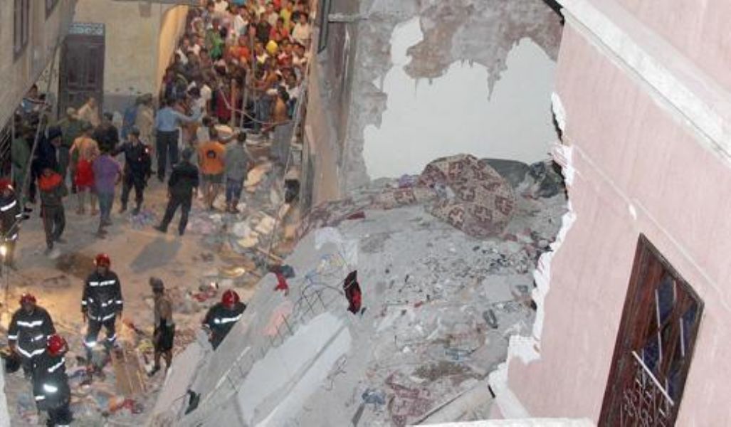 Dos muertos en un derrumbe de una casa en Casablanca