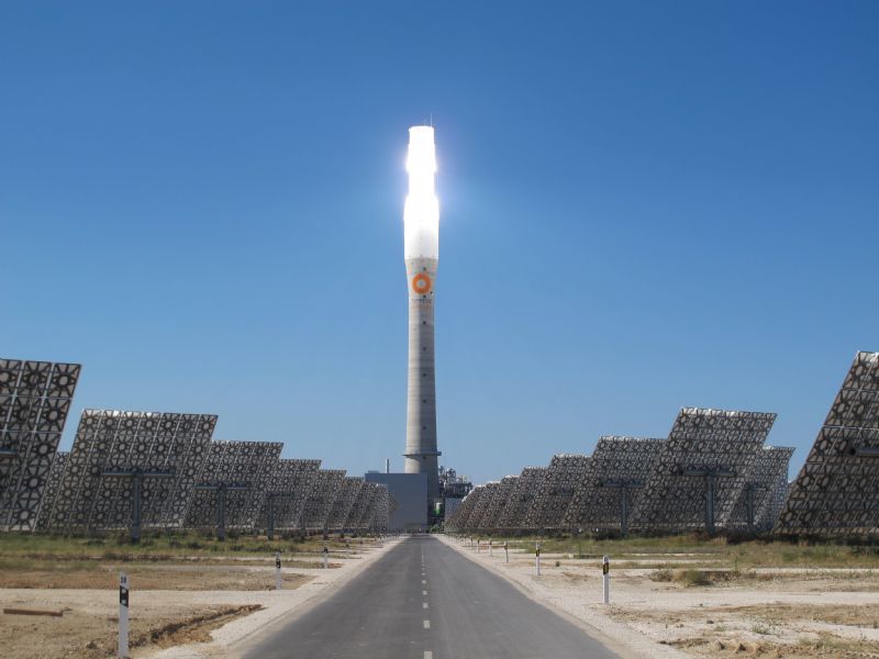 Acciona, una de las adjudicatarias de la futura planta solar de Ouarzazate