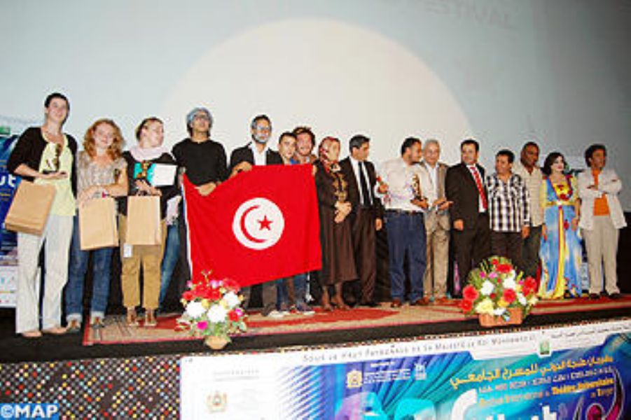 Clausura del 6 Festival de Teatro Universitario de Tnger