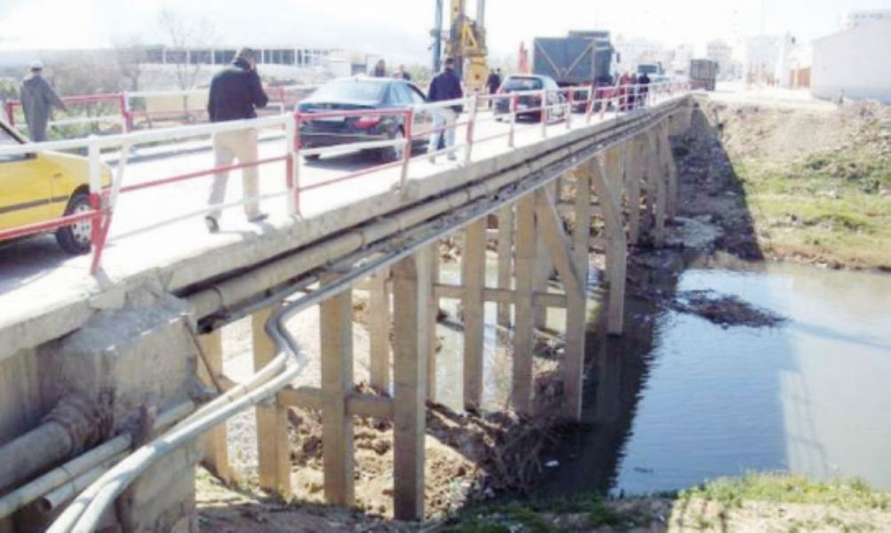 El nuevo puente de Coelma sustituye al existente del Protectorado espaol