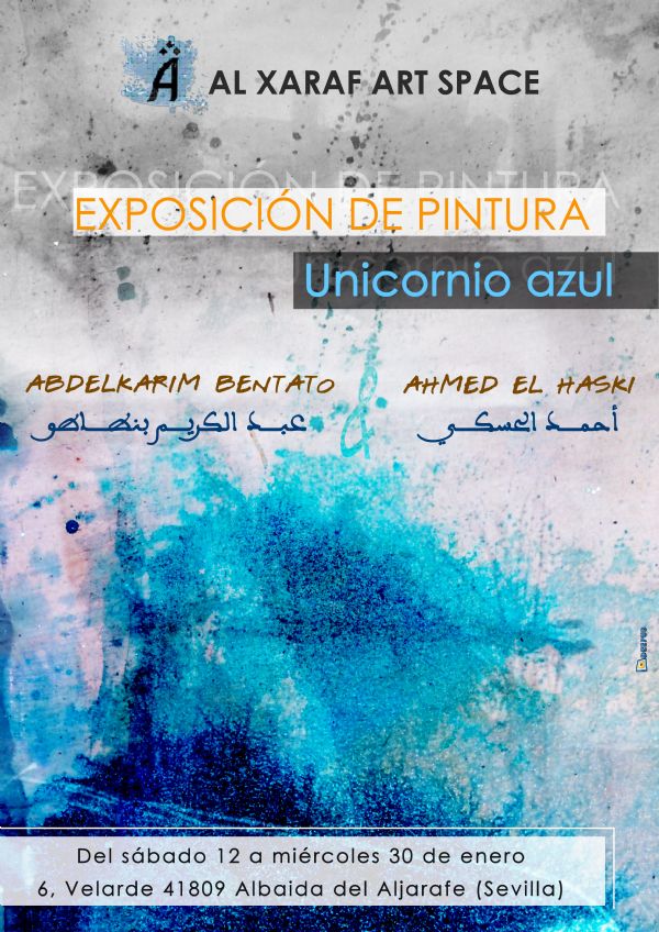 Exposición de dos pintores tetuaníes en Albaida del Aljarafe