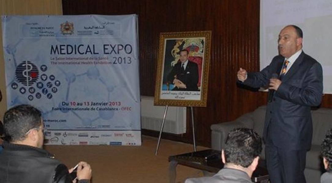 Apertura del Saln Internacional 'Medical Expo 2013' en Casablanca