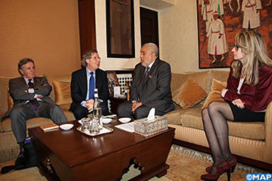 Visita de eurodiputados del grupo de amistad con Marruecos