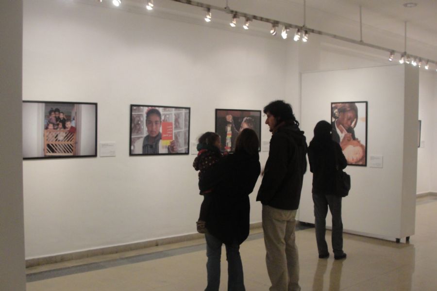 Apertura de la exposicin de fotografas Retratos de un Marruecos en Marcha