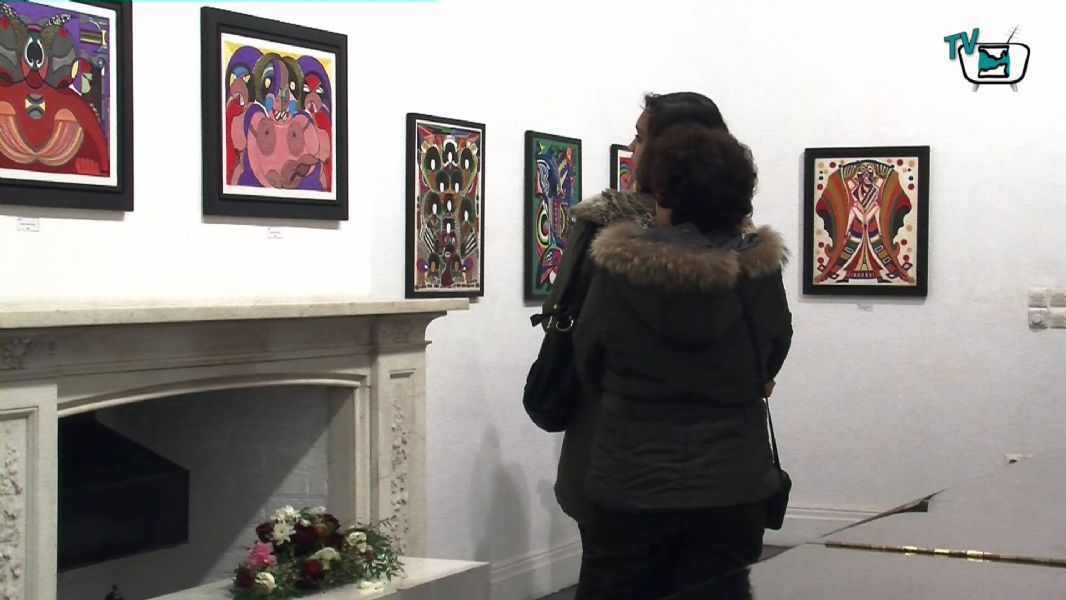 La Galera  de Arte Mohamed Drissi  expone los cuadros de Cherif Bakkali