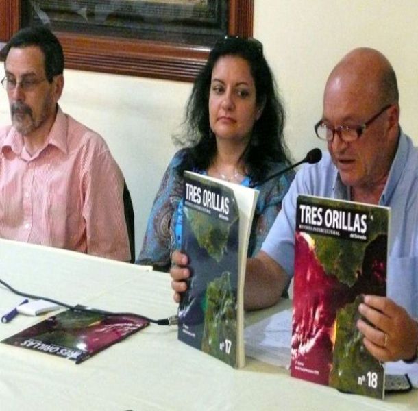 Tetun acoge la presentacin de la revista Tres Orillas