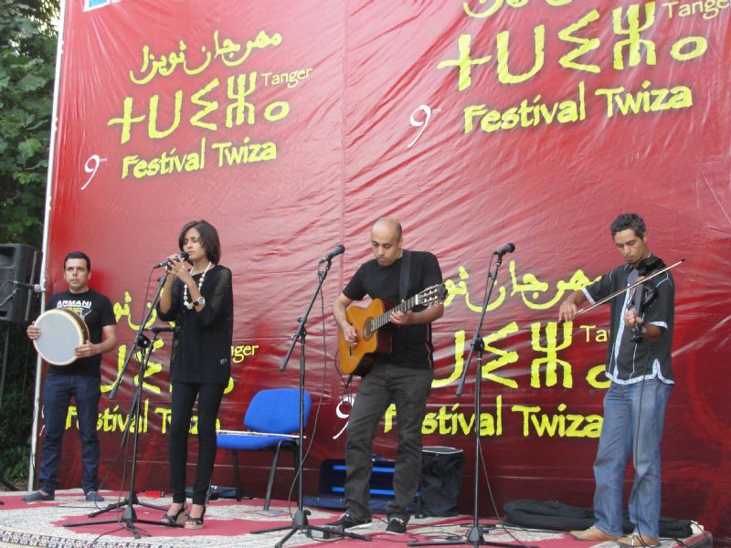 Inauguracin de la novena edicin del festival Twiza de Tnger