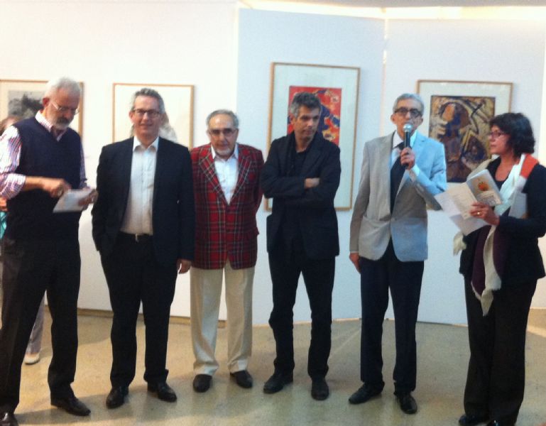 Exposicin colectiva de grabado en el Instituto Nacional de Bellas Artes de Tetun