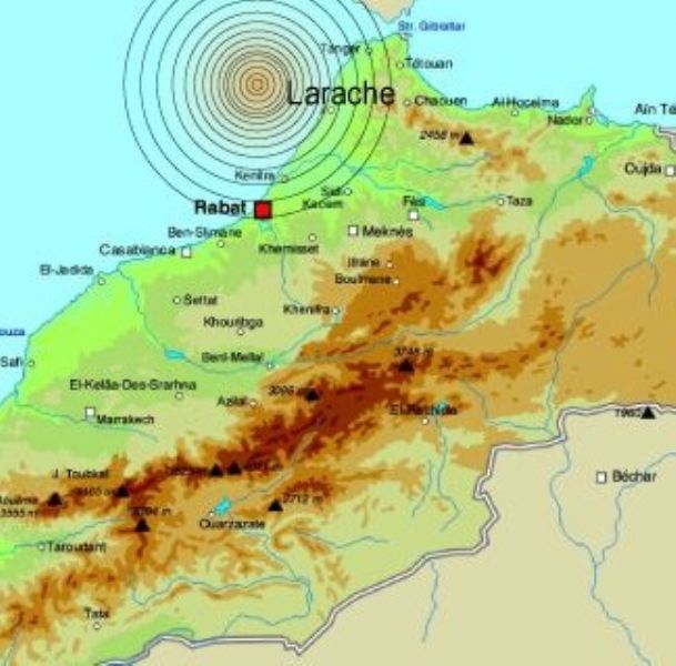 Terremoto de magnitud 5,5 en Larache