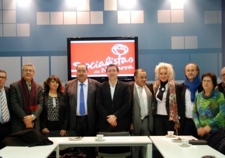 El partido socialista marroqu explora posibles oportunidades en Pamplona