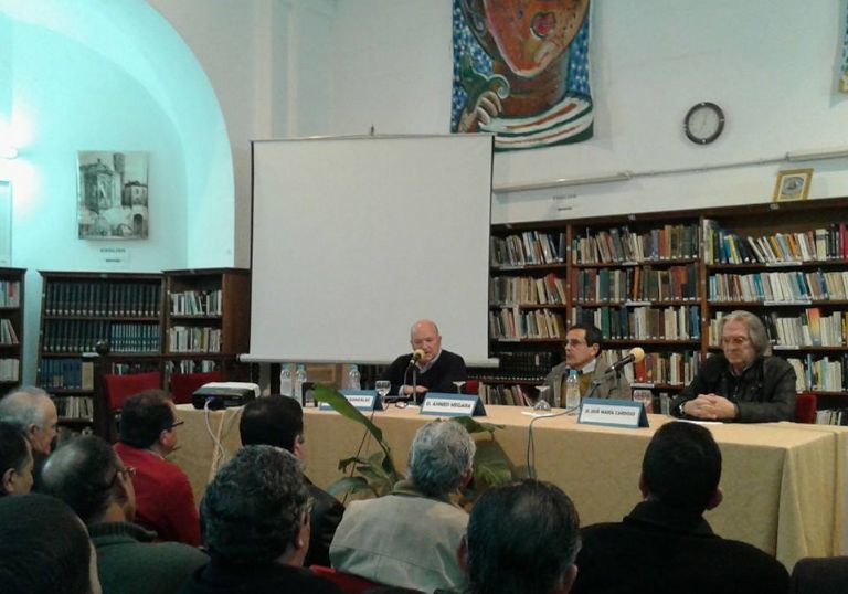 Mgara, González y Cardoso presentaron su libro ´Sibari y nosotros´ en Río Martín