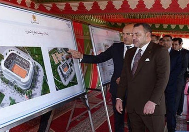 El Rey Mohamed VI inaugura una Ciudad de Deportes en Tnger