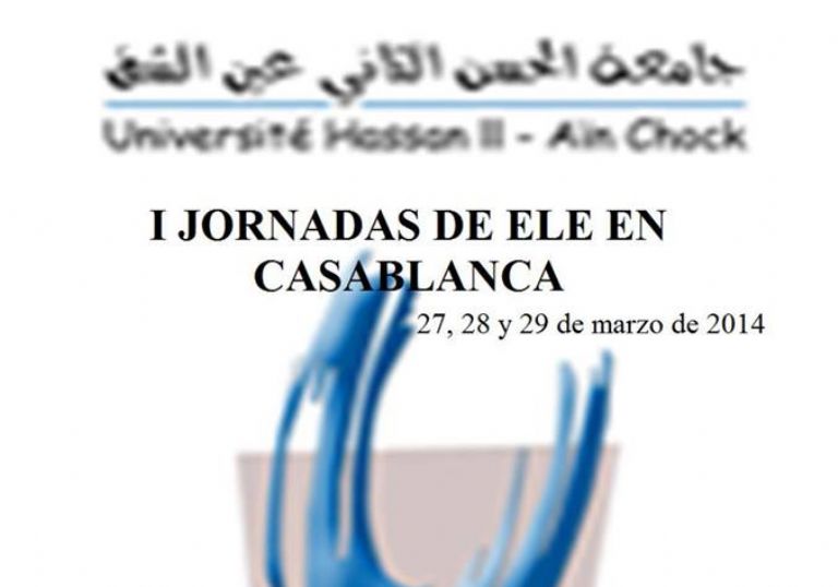 Las I Jornadas didcticas de ELE se celebrarn en Casablanca