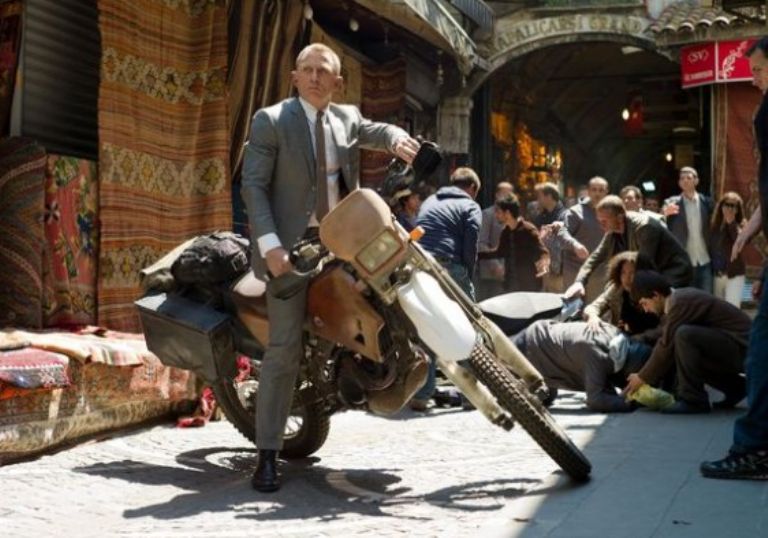 El actor britnico Daniel Craig se encuentra de visita en Marruecos
