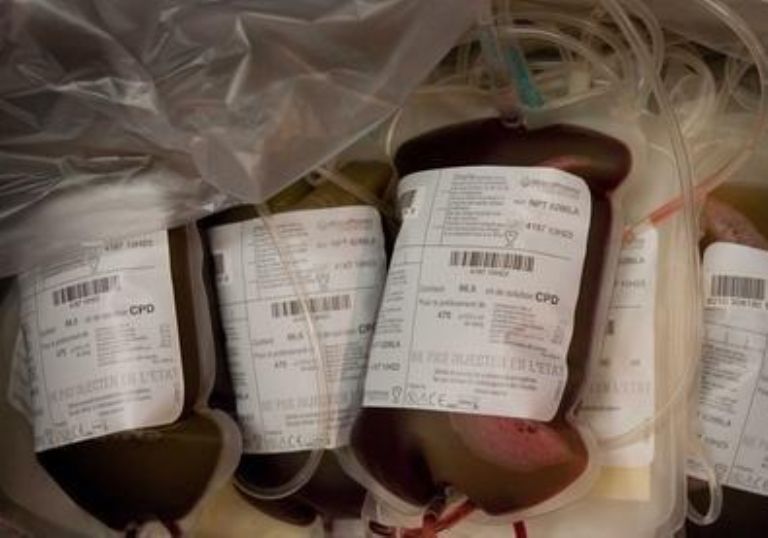 Llamada de emergencia para las donaciones de sangre