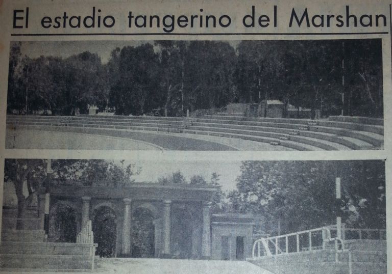 Estadio Márchan, una de las obras del Tánger Internacional